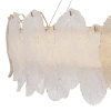ST LUCE SL6135.223.01 Светильник подвесной ST-Luce золотистый/белый, янтарный LED 1*56W 3000K ЛАЙТА