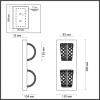 Бра ODEON LIGHT L-VISION 5030/8WL