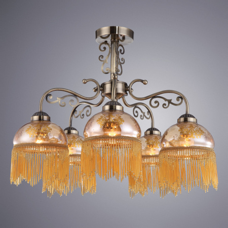Потолочная люстра Arte Lamp PERLINA A9560PL-5AB