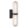 ST LUCE SL6144.401.01 Светильник настенный ST-Luce черный/прозрачный LED 1*11W 4000K САГУАРО