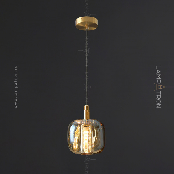 Подвесной светильник Lampatron ROBIN. Цвет Янтарь