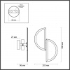 Настенный светильник ODEON LIGHT L-VISION 5447/2W