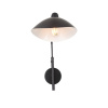 ST LUCE SL305.401.01 Бра ST-Luce Черный/Черный, Белый E27 1*60W СПРУЦЦО