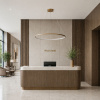 ST LUCE ST603.243.57 Светильник подвесной ST-Luce Золотистый/Белый LED 1*57W 4000K Подвесные светильники