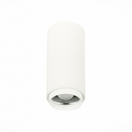 ST LUCE ST600.532.10 Светильник потолочный Zoom Белый LED 1*10W 3000K 1 000Lm Ra>80 15-60° IP20 D59xH130 170 Накладные светильники