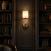 ST LUCE SL1404.301.01 Светильник настенный ST-Luce Латунь/Прозрачный E14*1 40W ВЕРИТАС