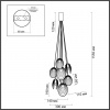 Люстра ODEON LIGHT MODERN 5038/8