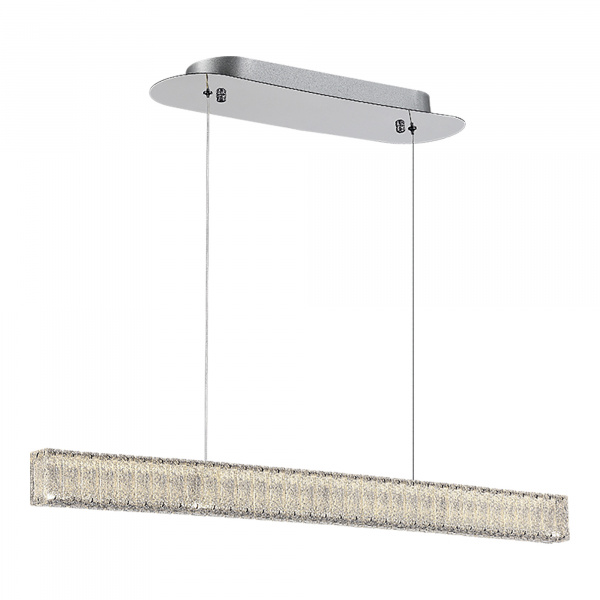 ST LUCE SL6008.133.01 Люстра подвесная ST-Luce Хром/Хром LED 1*30W 3000K ЛАТОЦЦО