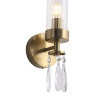 ST LUCE SL1400.301.01 Светильник настенный ST-Luce Латунь/Прозрачный E14*1 40W ИЛЛЮМИА