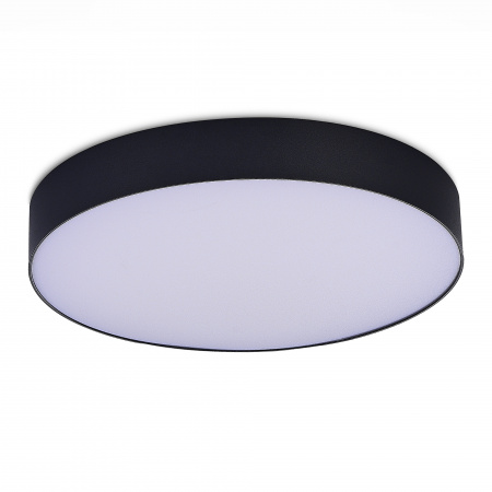ST LUCE ST606.432.48 Светильник потолочный Черный LED 1*48W 3000K 4 320Lm Ra>85 120° IP20 D400xH55 185-265V Накладные светильники