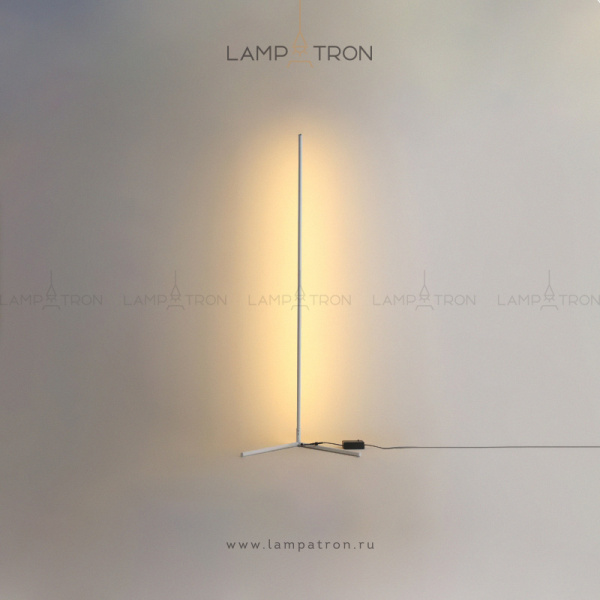 Торшер Lampatron VIEL. Цвет Белый. Теплый свет