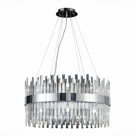 ST LUCE SL1160.103.18 Люстра подвесная ST-Luce Хром/Хром, Прозрачный G9 18*5W БАФО