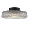 ST LUCE SL6143.402.01 Светильник потолочный ST-Luce черный/прозрачный LED 1*15W 4000K АНТИК