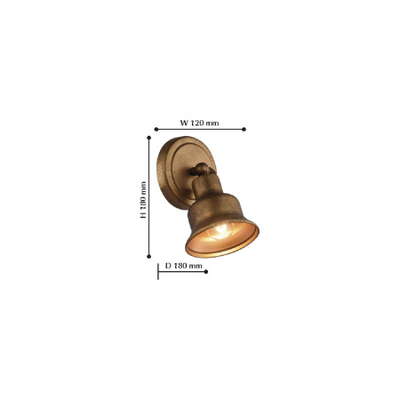 Настенный светильник Favourite Light Clochette 2024-1W