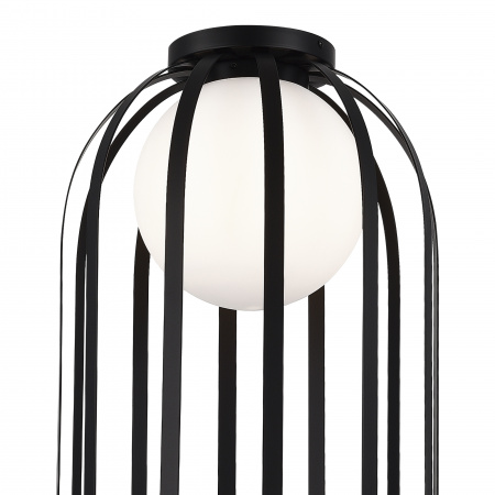 ST LUCE SL6129.402.01 Светильник потолочный ST-Luce Черный/Белый E27 1*60W НОРДИК
