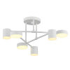 EVOLUCE SLE201052-06 Светильник потолочный Белый/Белый LED 6*7W 4000K НОБЕЛЬ