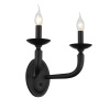 ST LUCE SL1114.401.02 Бра ST-Luce Черный E14 2*40W ФОРТЕЗА