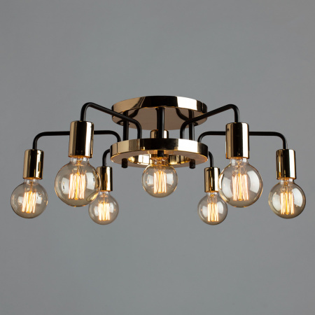 Потолочная люстра Arte Lamp GELO A6001PL-7BK