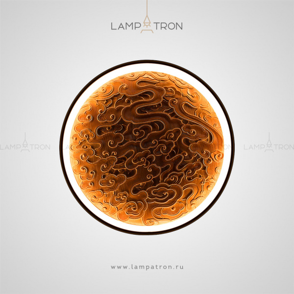 Настенный светильник Lampatron RODA WALL. Темное Дерево. Размер L
