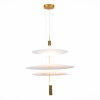 ST LUCE SL6101.223.01 Люстра подвесная ST-Luce Золотистый/Белый LED 1*15W 3000K ИСОЛА