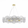 ST LUCE SL1657.203.10 Люстра подвесная ST-Luce Золотистый/Прозрачный E14 10*40W ФЛЕРО