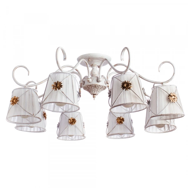 Потолочная люстра Arte Lamp FORTUNA A5495PL-8WG