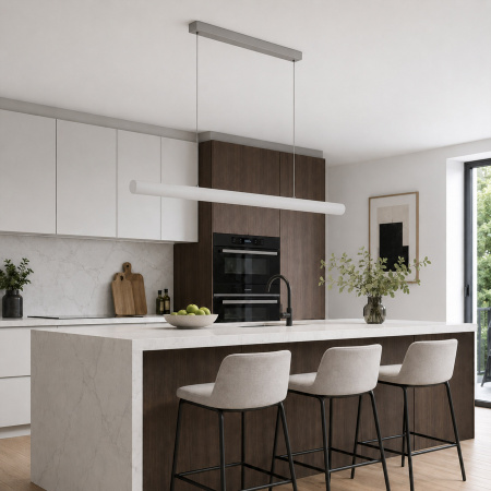 ST LUCE SL439.503.01 Светильник подвесной ST-Luce Белый/Белый LED 1*24W 4000K Подвесные светильники