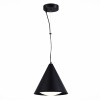 ST LUCE SL6501.403.01 Светильник подвесной ST-Luce Черный/Черный LED 1*7W 3000K ТРЕЗО
