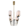 ST LUCE SL1404.338.08 Люстра подвесная ST-Luce Латунь/Прозрачный E14*8 40W ВЕРИТАС