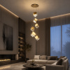 ST LUCE SL1182.203.06 Светильник подвесной ST-Luce Золотистый/Прозрачный, Золотистый G9 6*5W РИЕЛЛО