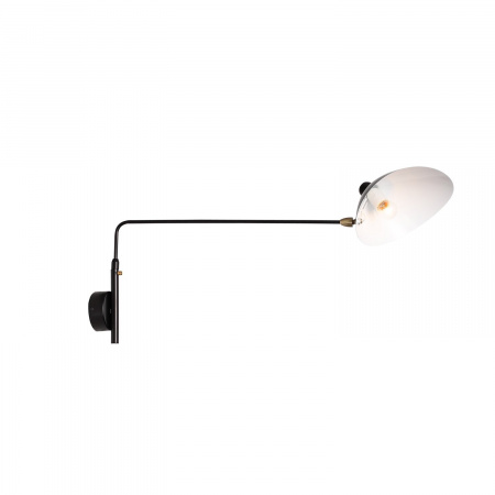 ST LUCE SL305.401.01 Бра ST-Luce Черный/Черный, Белый E27 1*60W СПРУЦЦО