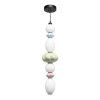ST LUCE SL6134.453.01 Светильник подвесной ST-Luce черный/зеленый, розовый, синий, опаловый LED 1*32W 3000K ФЛОРЕНТИНИ