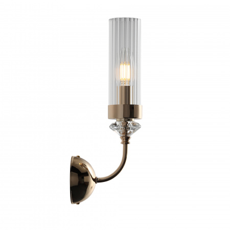 ST LUCE SL1402.201.01 Светильник настенный ST-Luce Золото/Прозрачный E14*1 40W ЭЛЕГРА