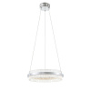 ST LUCE SL383.103.01 Светильник подвесной ST-Luce Хром/Хром, Прозрачный LED 1*34W 3000K КЕРИО