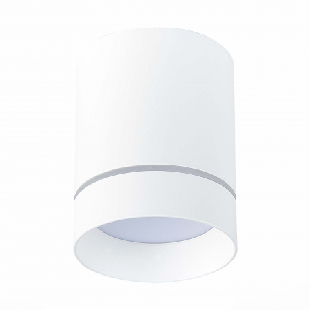 ST LUCE ST115.532.12 Светильник потолочный Белый LED 1*12W 3000K 840Lm Ra>90 120° IP20 D79xH100 170-240V Накладные светильники