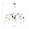 ST LUCE SL1401.303.10 Люстра подвесная ST-Luce Латунь/Латунь, Прозрачный E14 10*40W ЛЮМИНЕРА