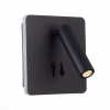 ST LUCE SL1586.431.01 Светильник настенный Черный LED 1*9W 3000K 624Lm Ra>80  IP20 L-xW140xH140 170-240V Настенные светильники