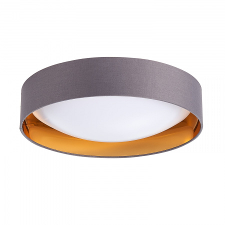 EVOLUCE SLE201112-01 Светильник потолочный Серый, Золотистый/Белый LED 1*24W 4000K ОРБИО